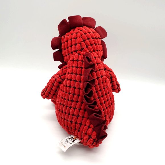 Jellycat London Dappy Dinosaur First Steps Dinosaur Triceratops Stuffed Animal - Picture 7 of 8